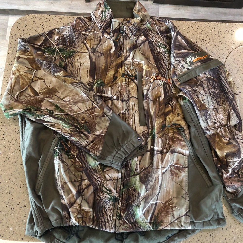 ScentLock Full Season Zip up - Large